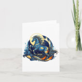 Year Of The Horse 2026 Chinese Lunar Zodiac Appare Kaart (Voorkant)