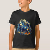 Year Of The Horse 2026 Chinese Lunar Zodiac Appare T-shirt (Voorkant)