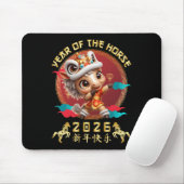 Year Of The Horse 2026 Cute Chinese Lunar New Year Muismat (Met muis)