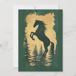 Year of the Horse 2026 Invitation Kaart