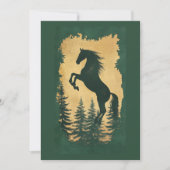 Year of the Horse 2026 Invitation (Personalize) Kaart (Voorkant)