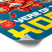 Year Of The Horse 2026 Lunar Chinese Men Womens  Poster (Hoek)