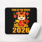 Year Of The Horse 2026 Lunar New Year Chinese Muismat (Met muis)