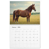 Year of the Horse Calendar, Horse Kalender (Feb 2026)