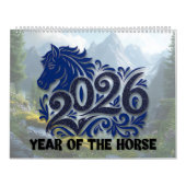 Year of the Horse Calendar, Horse Kalender (Hoes)