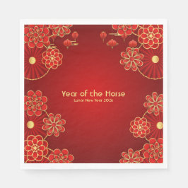 Year of the Horse Chinese New Year Servet