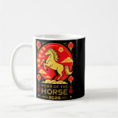 Year Of The Horse – Chinese Zodiac New Year 2026 Koffiemok (Links)