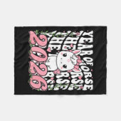 Year Of The Horse For Girls  Fleece Deken (Voorkant (Horizontaal))