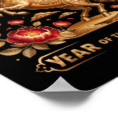 Year Of The Horse Happy New Year 2026  Poster (Hoek)