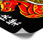 Year Of The Horse Lunar New Year Funny Chinese New Poster (Hoek)