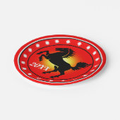 Year of the Horse Papieren Bordje (Gekanteld)