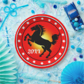 Year of the Horse Papieren Bordje (Feest)