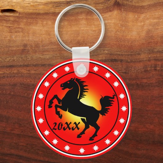 Year of the Horse Sleutelhanger (Voorkant)