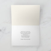 Year of the Horse with Fire Happy New Year 2026 Kaart (Binnen)