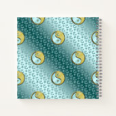 Year of the Metal Snake Notitieboek (Achterkant)