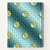 Year of the Metal Snake Notitieboek (Achterkant)