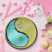 Year of the Metal Snake Papieren Bordje (Feest)