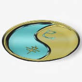 Year of the Metal Snake Papieren Bordje (Gekanteld)