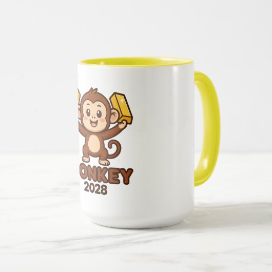 Year of the Monkey 2028 Mok (Voorkant rechts)