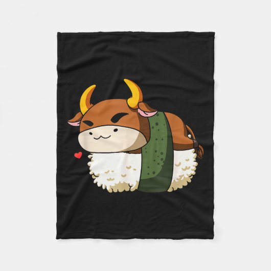 Year Of The Ox Zodiac Chinese New Year Japanese Su Fleece Deken (Voorkant)