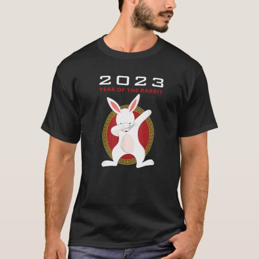 Year Of The Rabbit 2023 Chinese New Year 2023 T-shirt (Voorkant)