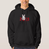 Year Of The Rabbit 2023 Chinese Zodiac Lunar New Y Hoodie (Voorkant)