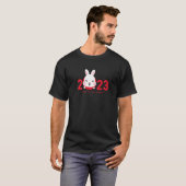 Year Of The Rabbit 2023 Chinese Zodiac Lunar New Y T-shirt (Voorkant volledig)