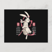 Year of the rabbit briefkaart (Voorkant)