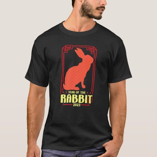 Year Of The Rabbit Chinese New Year 2023 4 T-shirt (Voorkant)