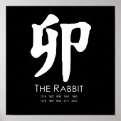 Year of the Rabbit Poster (Voorkant)