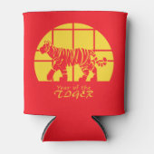 Year of the Tiger  Blikjeskoeler (Voorkant)