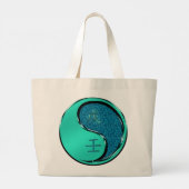 Year of the Water Dog Grote Tote Bag (Achterkant)