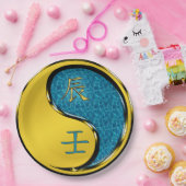 Year of the Water Dragon Papieren Bordje (Feest)