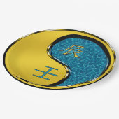 Year of the Water Dragon Papieren Bordje (Gekanteld)