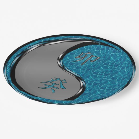 Year of the Water Rabbit Papieren Bordje (Gekanteld)