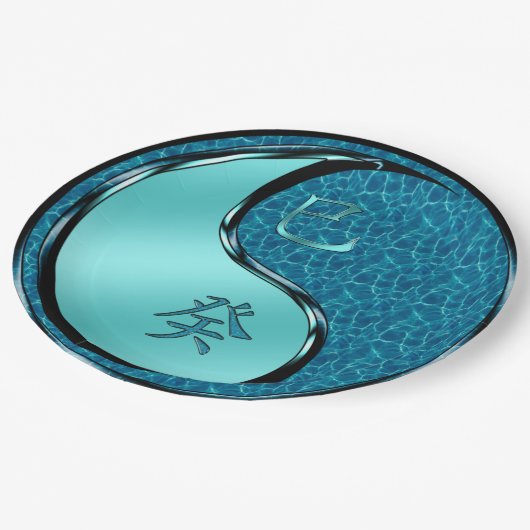 Year of the Water Snake Papieren Bordje (Gekanteld)