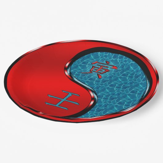 Year of the Water Tiger  Papieren Bordje (Gekanteld)