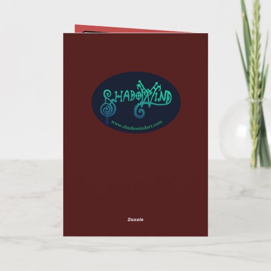 Year of the Wood Dragon 2024 Kaart (Achterkant)