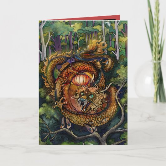 Year of the Wood Dragon 2024 Kaart (Voorkant)