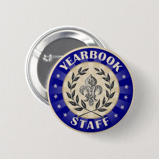 Yearbook Ronde Button 5,7 Cm (Voorkant /achterkant)