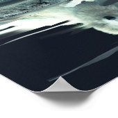 Yearly Calendar Poster White Wolf, Value Poster (Hoek)