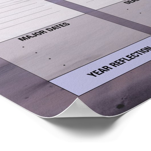 Yearly Planner Poster (Hoek)