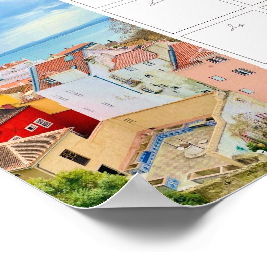 Yearly Vacation Planner Poster (Hoek)