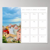 Yearly Vacation Planner Poster (Voorkant)