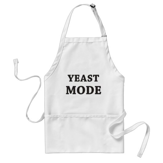 Yeast Mode Apron Standaard Schort (Voorkant)