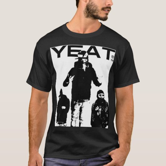 Yeat art funny friend vintage t-shirt (Voorkant)