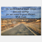 Yeats Quote Magnet (Voorkant)