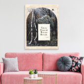 Yeats "The Stolen Child" Victoriaans gedicht Art C Canvas Afdruk (Insitu (Woonkamer))