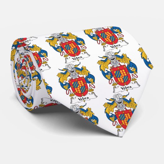 Yebra Family Crest Stropdas (Opgerold)