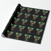 Yee Claw Retro Kreeftboog Kustcocktail Cadeaupapier (Uitgerold)